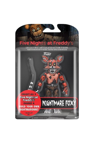 Five Nights at Freddy s Articulated Nightmare Foxy Action Figure